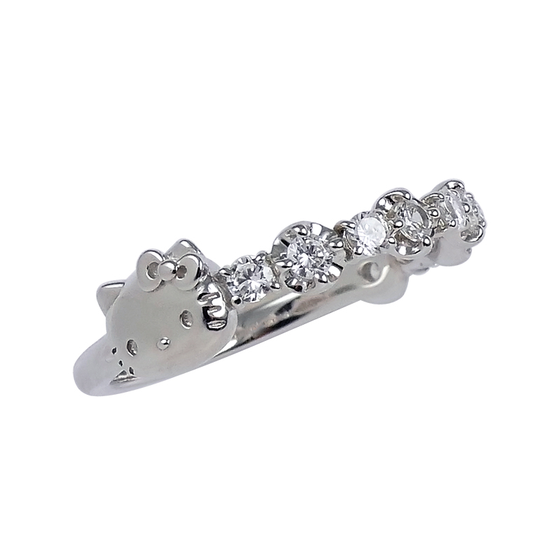 sanrio（サンリオ） 【ハローキティ】スパークルエタニティリング 指輪