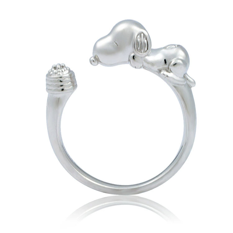 スヌーピー リング プラチナ  SNOOPY Happiness Ring 指輪 誕生日プレゼント  レディース ジュエリー【お届けに約60日かかります】 | SNOOPY | 01