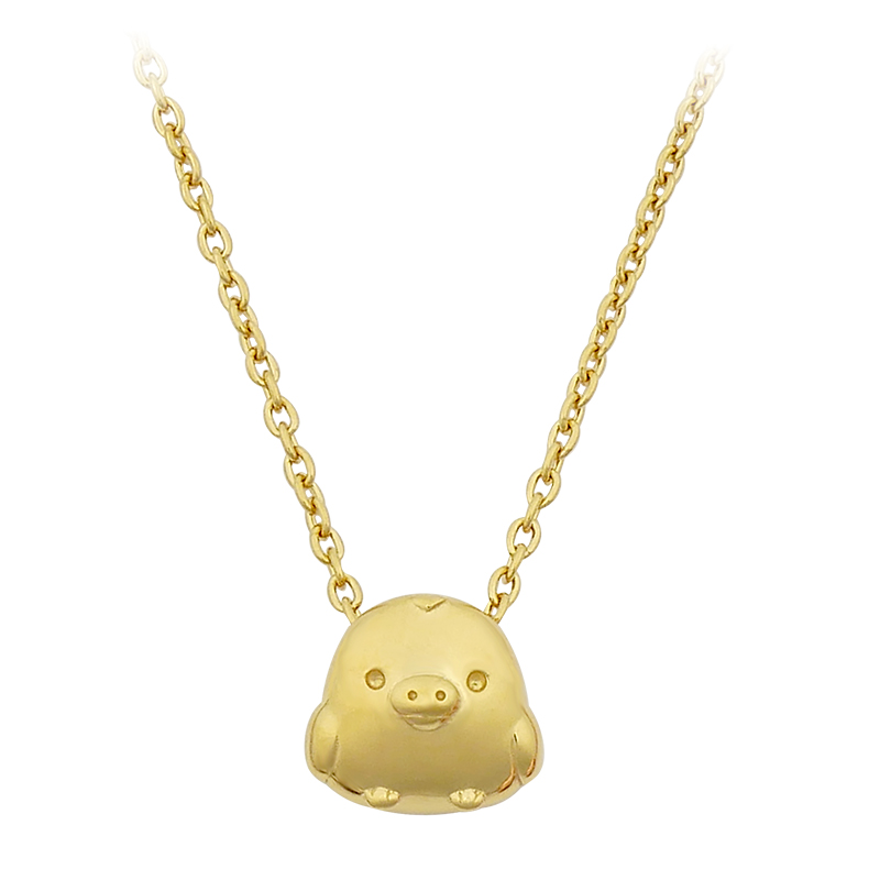 キイロイトリ ネックレス　レディース ジュエリー シルバー 誕生日 記念 贈り物 ギフト プレゼント くま ジュエリー アクセサリー 女性 | San-X | 03