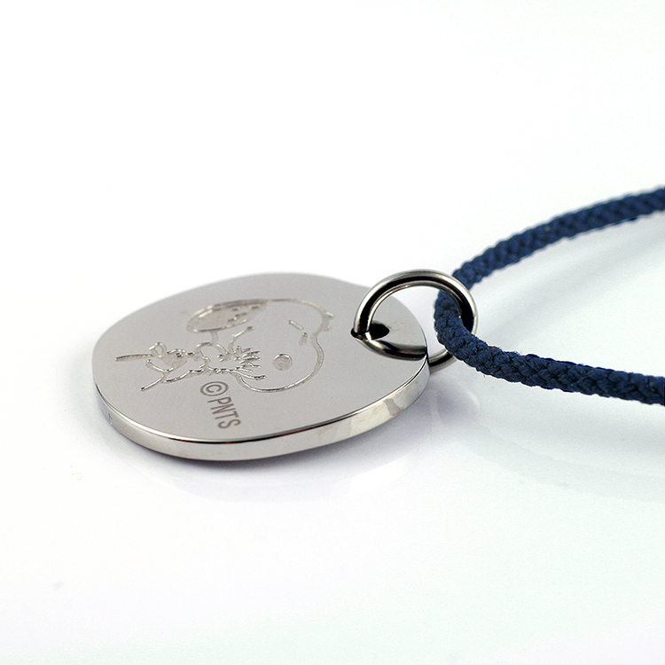 SNOOPY PEANUTS×ファイテン ネックレス サークル コードタイプ
