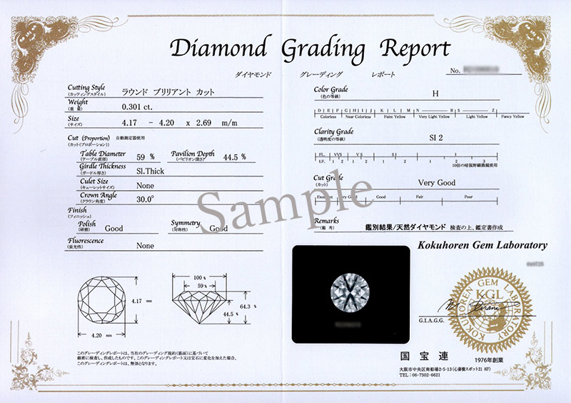 0.311ct D-SI2-Good PTダイヤネックレスGGS鑑定書付 | sanlemo