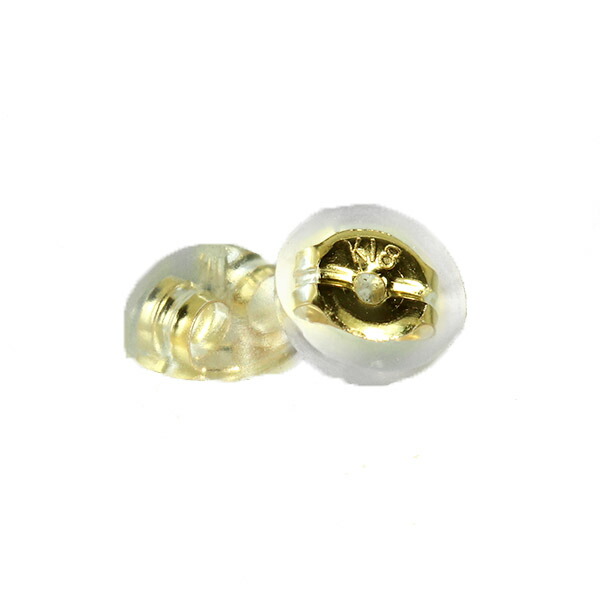 0.7ct ダイヤモンド ピアス 0.35×0.35ct K18イエローゴールド Gカラー 