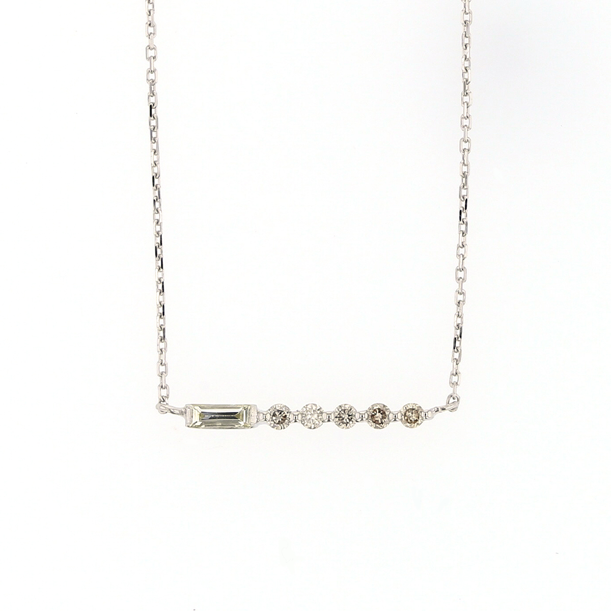 ネックレス ダイヤモンド レディース プラチナ/K18 YG 18金 誕生日 プレゼント イエローゴールドの画像
