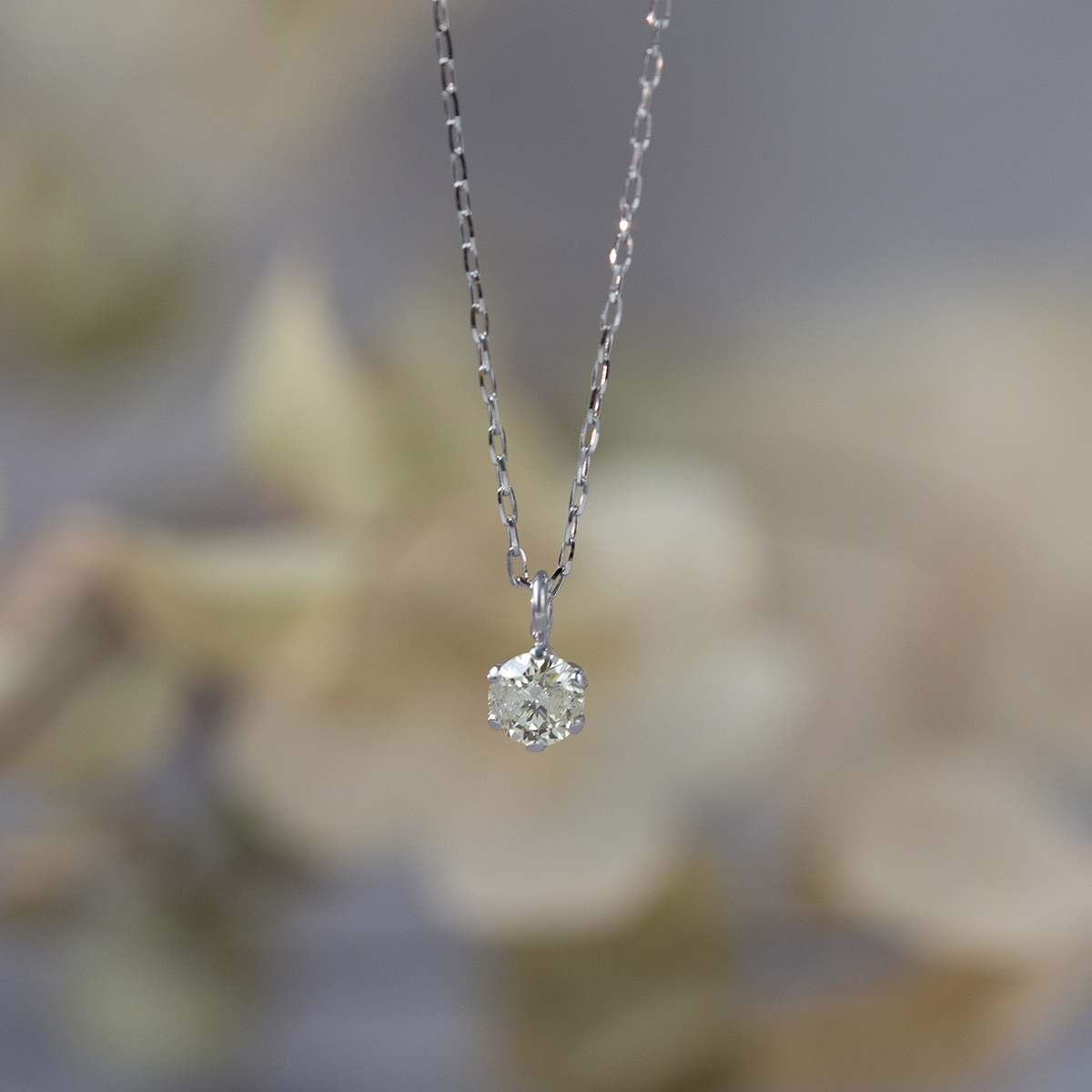 ネックレス プラチナ ダイヤモンド 0.1ct 一粒 PT900 PT レディース 誕生日プレゼント 30代 40代 彼女 女性 ギフト 記念日の画像