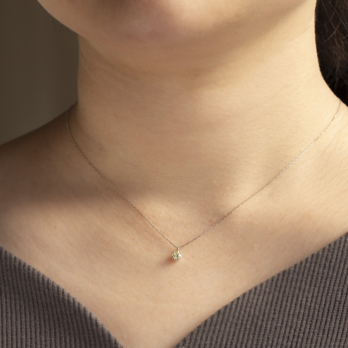 ネックレス プラチナ ダイヤモンド 0.2ct 一粒 PT900 PT レディース 誕生日プレゼント 30代 40代 彼女 女性 ギフト 記念日 プレゼントの画像