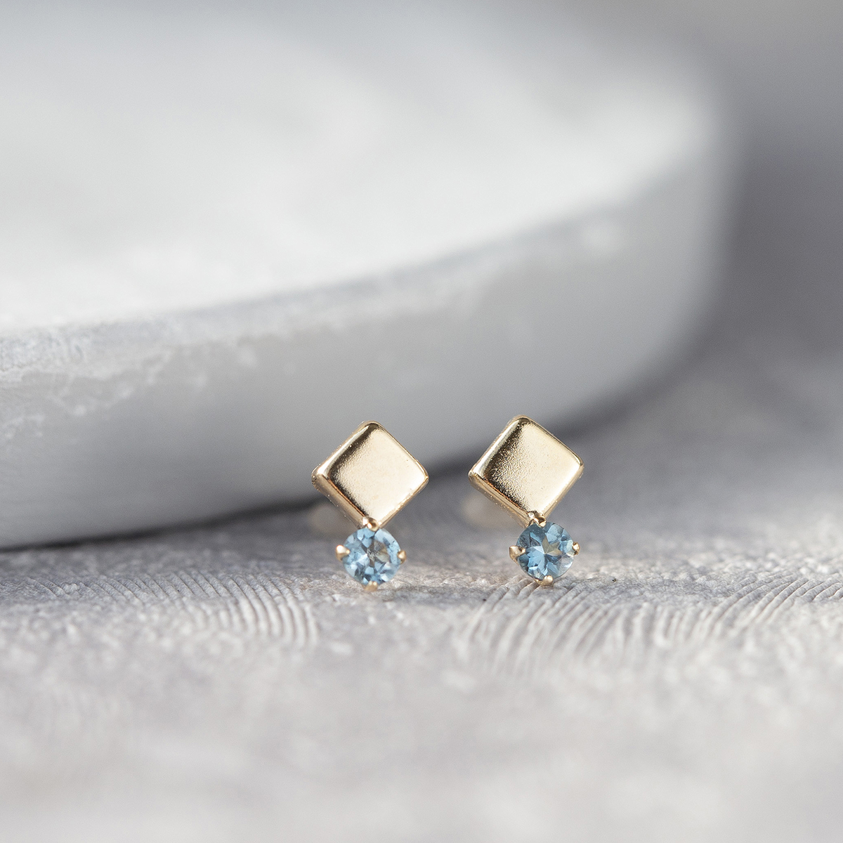 カレジュエリー　ピアス【直樹】 ジュエリーフィガロ ピアス K10 YG オニキス シトリン イエロー