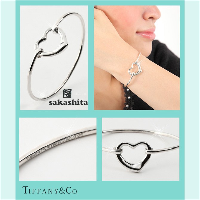 Tiffany＆Co　ティファニー 　ビッグハート 　ブレスレット 　約19cm TIFFANY&Co.（ティファニー） ブレスレット レディース ホワイトデー
