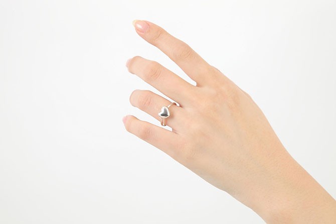 TIFFANY＆CO ティファニー トリプルハート リング 指輪 シルバー