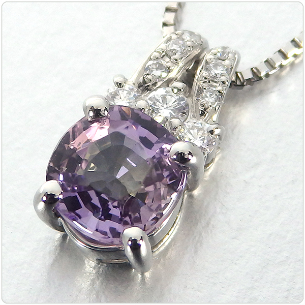 パープルタンザナイト ペンダント トップ 12月 誕生石 0.818ct