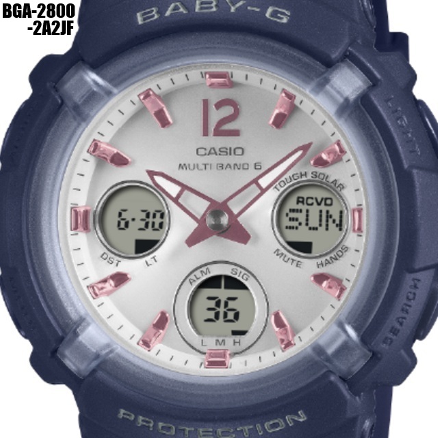 BABY-G '26-4 正規新品 レディース タフソーラー電波時計 CASIO 丸型