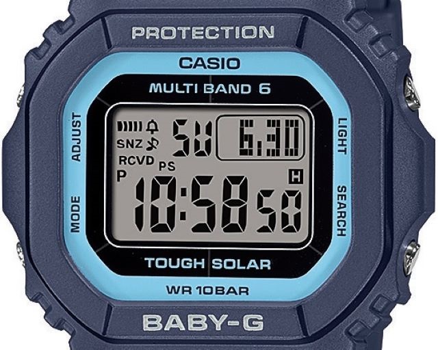 BABY-G '22-11 角型 小型 薄型 タフソーラー電波 CASIO スクエア
