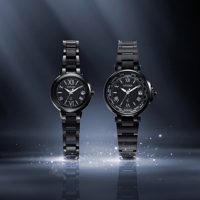 【完動品】CITIZEN xC basic コレクション '25-2 オールブラック 限定1,300本 正規新品 日本