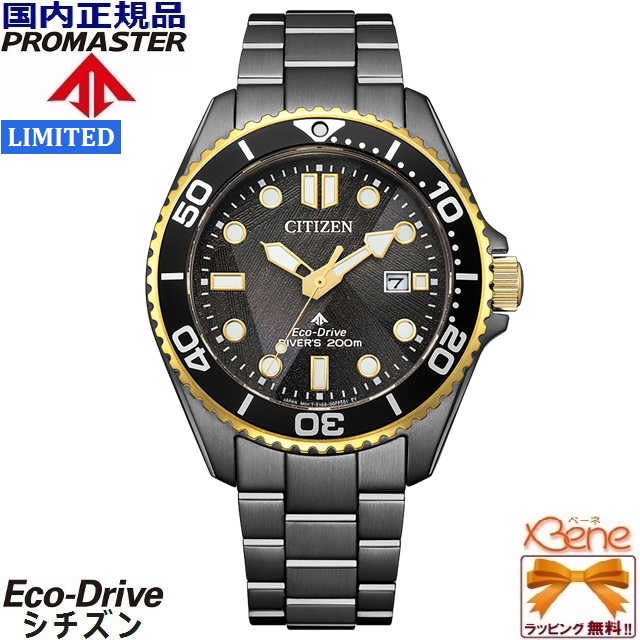 EXCEED(CITIZEN) '26-6 正規新品 CITIZEN EXCEED LIGHT in BLACK Eco