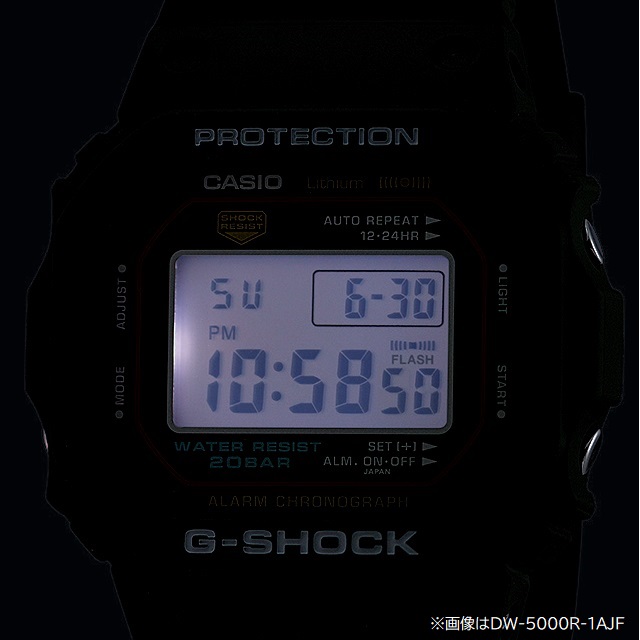 G-SHOCK DW-5000R-1AJF 40周年記念モデル 説明書、保証書付 G-SHOCK DW-5000R-1AJF 40周年記念モデル 説明書、保証書付