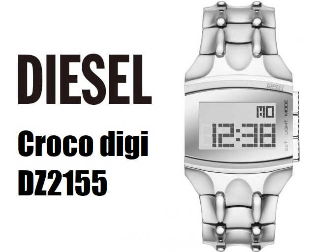 DIESEL DIESEL/ディーゼル CROCO DIGI/クロコ ディジ メンズ