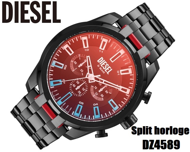 DIESEL（ディーゼル） ウォッチ Split horloge メンズクオーツ クロノ