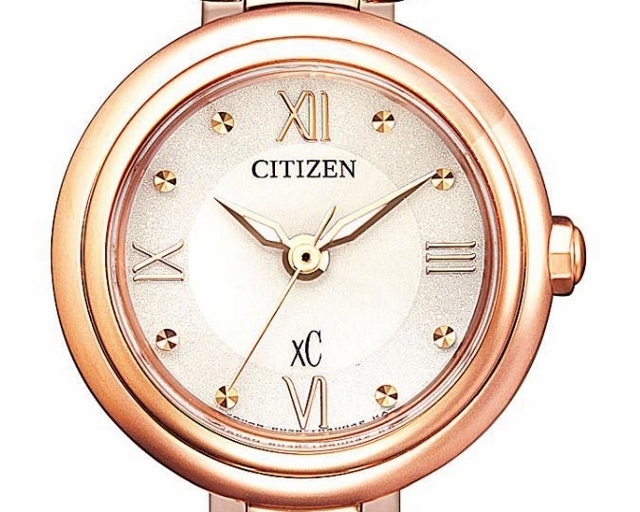 XC 小さめサイズ 21.5mm径 日本製 CITIZEN xC [mizu] エコドライブ