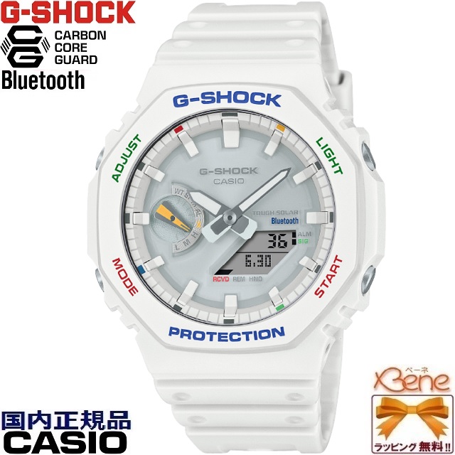 23-10 オクタゴン Bluetooth CASIO G-SHOCK ブラック:GA-B2100FC-1AJF
