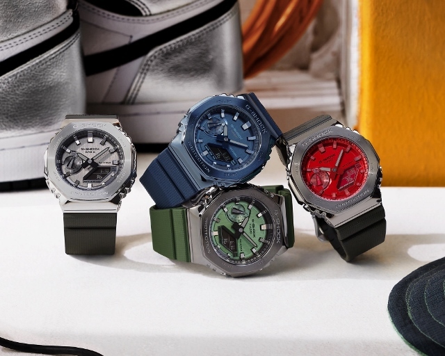 G-SHOCK 【お取り寄せ】正規新品 メタル 八角形 薄型 CASIO メンズ