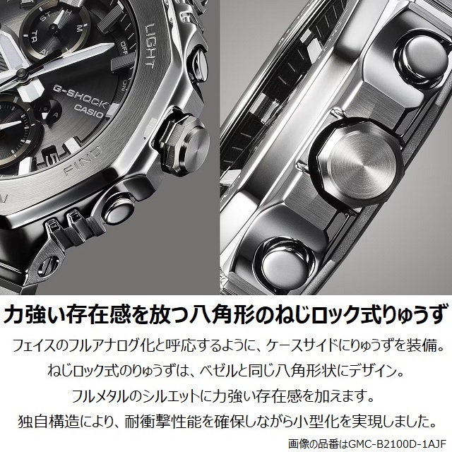G-SHOCK 正規新品 日本製 CASIO フルメタクロノグラフ
