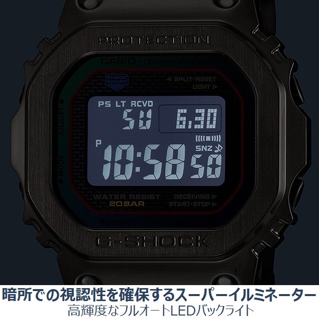 G-SHOCK '24-4 正規新品 フルメタル スクエア デジタル CASIO タフ