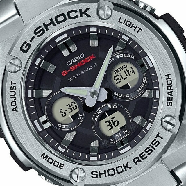 CASIO/カシオ G-SHOCK/ジーショック G-STEEL/Gスチール ミドル