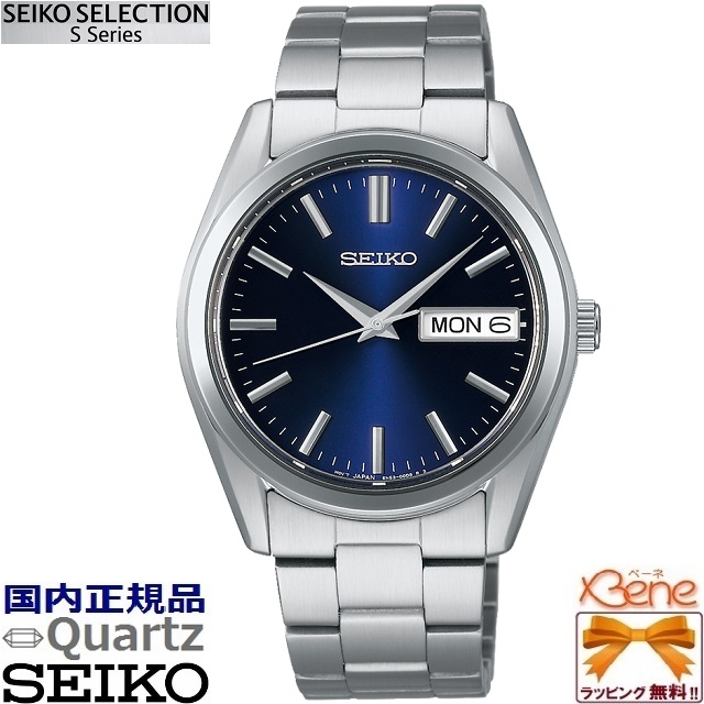 SEIKO SELECTION '24-11 メンズ電池式クオーツ デイデイト S-series