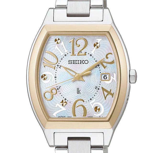 LUKIA '26-2 正規新品 レディースソーラー電波 トノー型 SEIKO