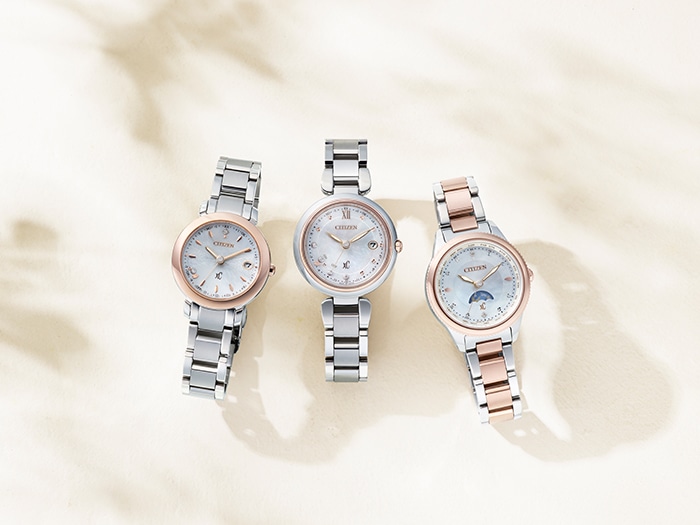 mizu コレクション 日本製 レディースソーラー電波 CITIZEN xC Floret
