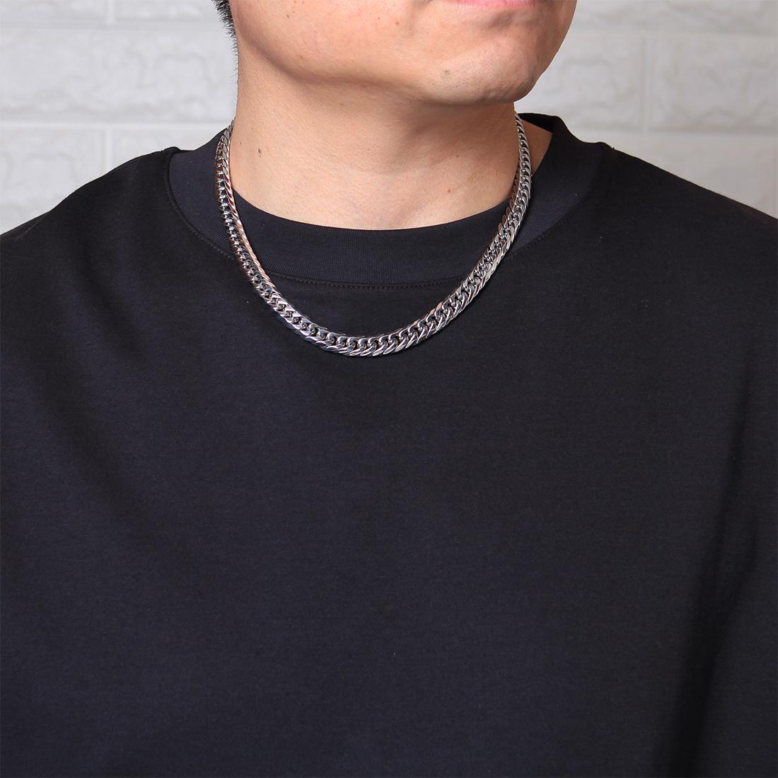喜平ネックレス シルバーカラー キヘイ キヘイチェーン メンズ