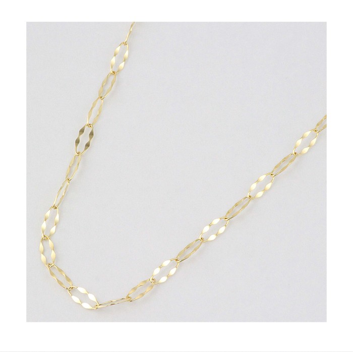 ロングネックレス 10金ネックレス レディース ペンダント k10
