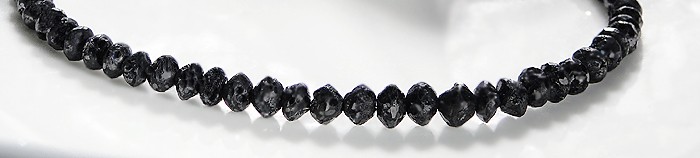 天然ブラックダイヤモンドネックレス50ctアップ