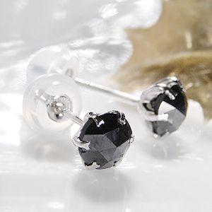  commodity image 1 [PT900] natural black diamond Monde earrings 0.70ct[AAA Class ]
