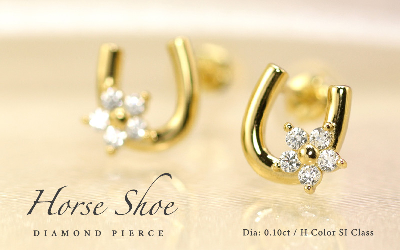 Jeweluce（ジュエルーチェ） K18 YG/WG/PG ダイヤモンド 0.10ct H 