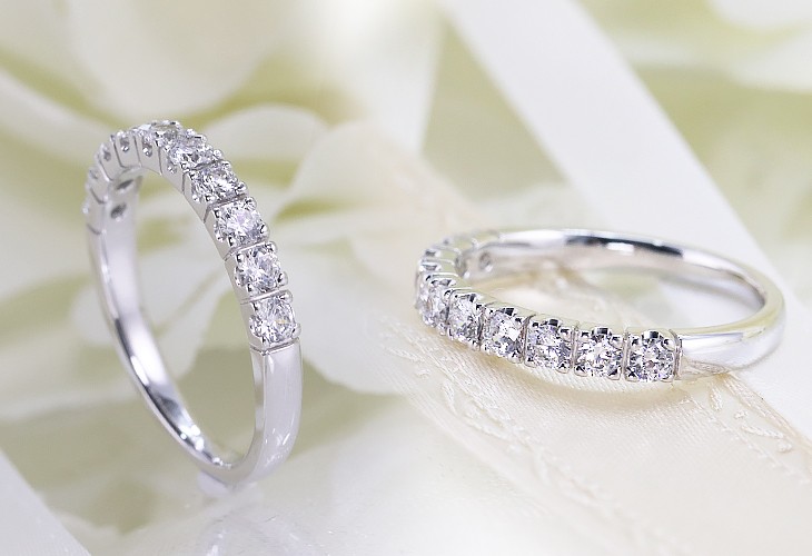 Jeweluce（ジュエルーチェ） ☆0.50ct ダイヤモンド エタニティ リング