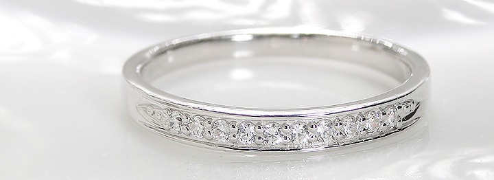 プラチナ950 ダイヤモンドエタニティーリング0.150 Jeweluce（ジュエルーチェ） ダイヤモンド エタニティ リング プラチナ