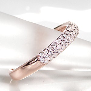 Jeweluce（ジュエルーチェ） ダイヤモンド リング K18PG ピンク