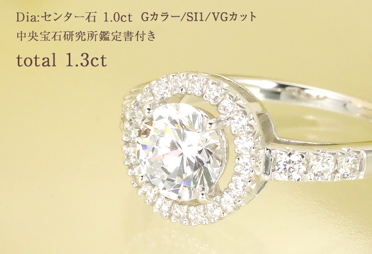 Jeweluce（ジュエルーチェ） 【中央宝石研究所 鑑定書付き