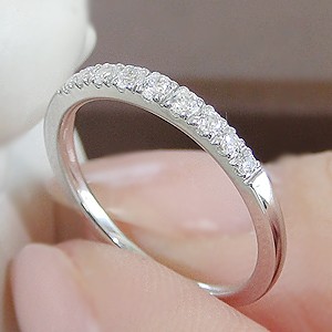 Jeweluce（ジュエルーチェ） ダイヤモンド エタニティ ピンキー リング