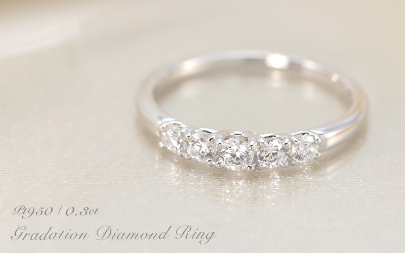 Jeweluce（ジュエルーチェ） ダイヤモンド エタニティ リング プラチナ