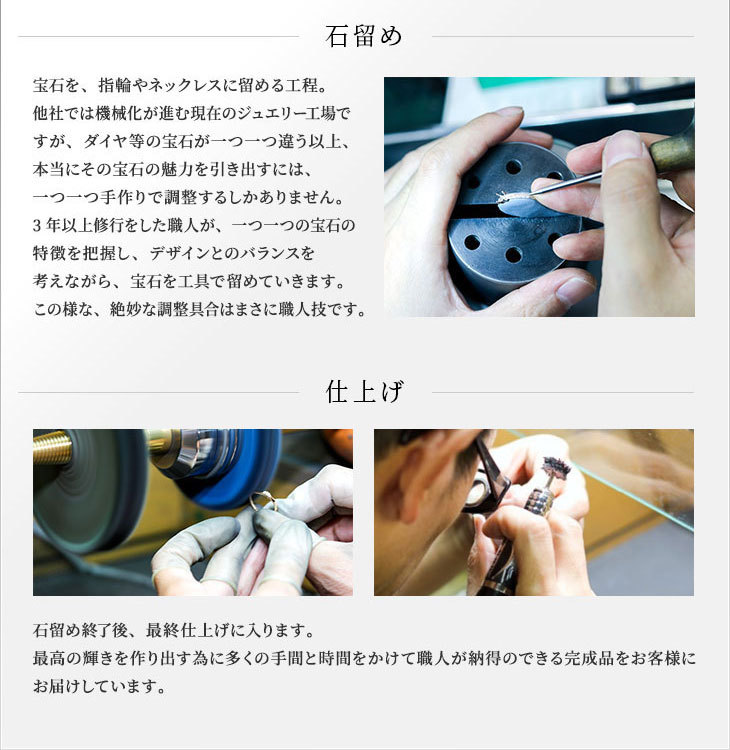 Jeweluce プラチナ pt950 テンダイヤモンド 重ね付け風 ウェーブ