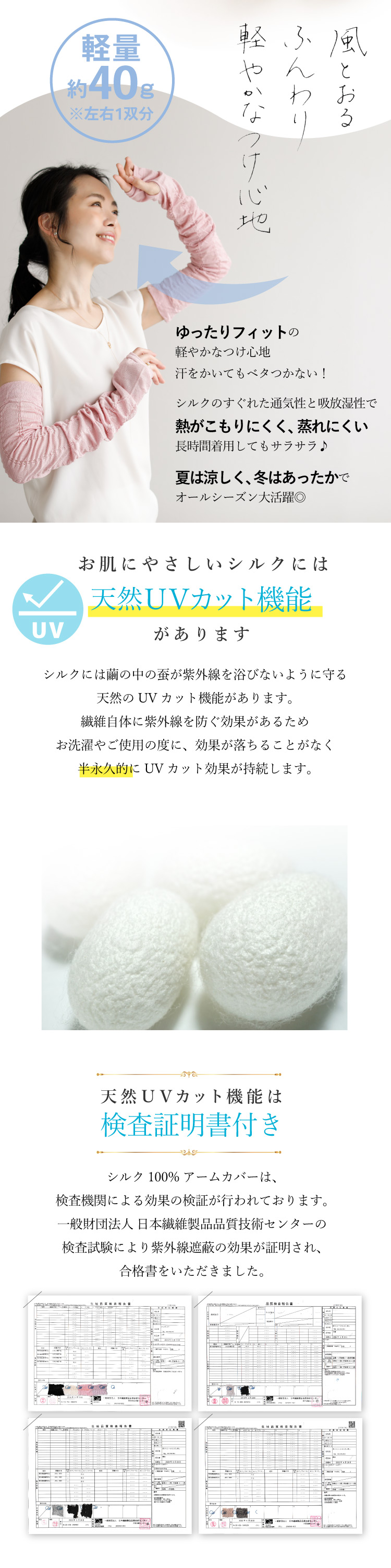 わずか40g