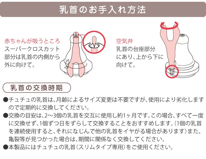 乳首のお手入れ方法
