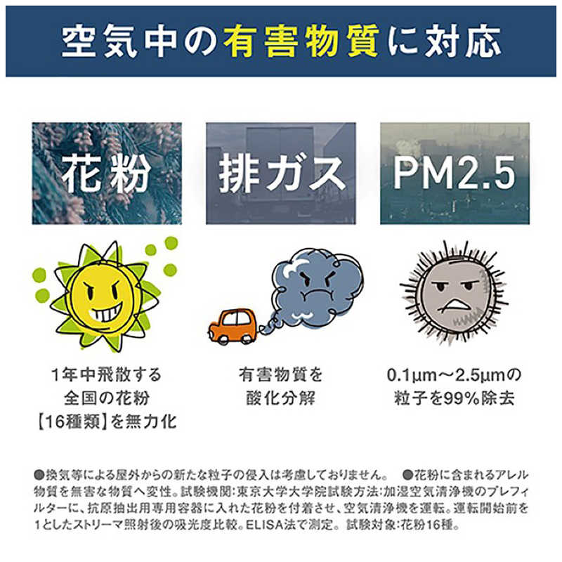 ダイキン（DAIKIN） 加湿 空気清浄機 2025年モデル MCK505A-W 脱臭