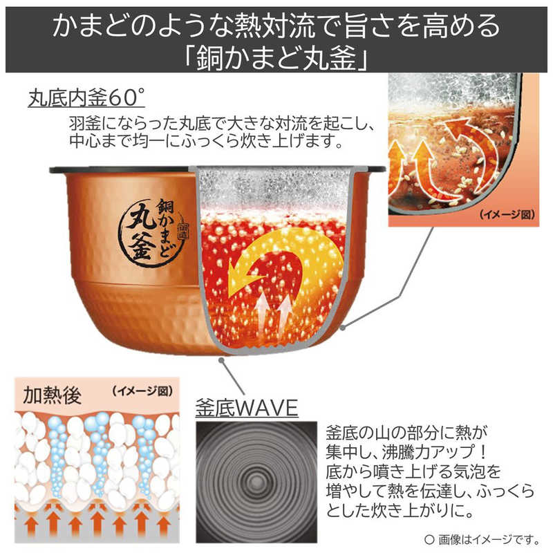 TOSHIBA（東芝） 真空圧力IH炊飯器 炎匠炊き RC-10VSV(K) ブラック