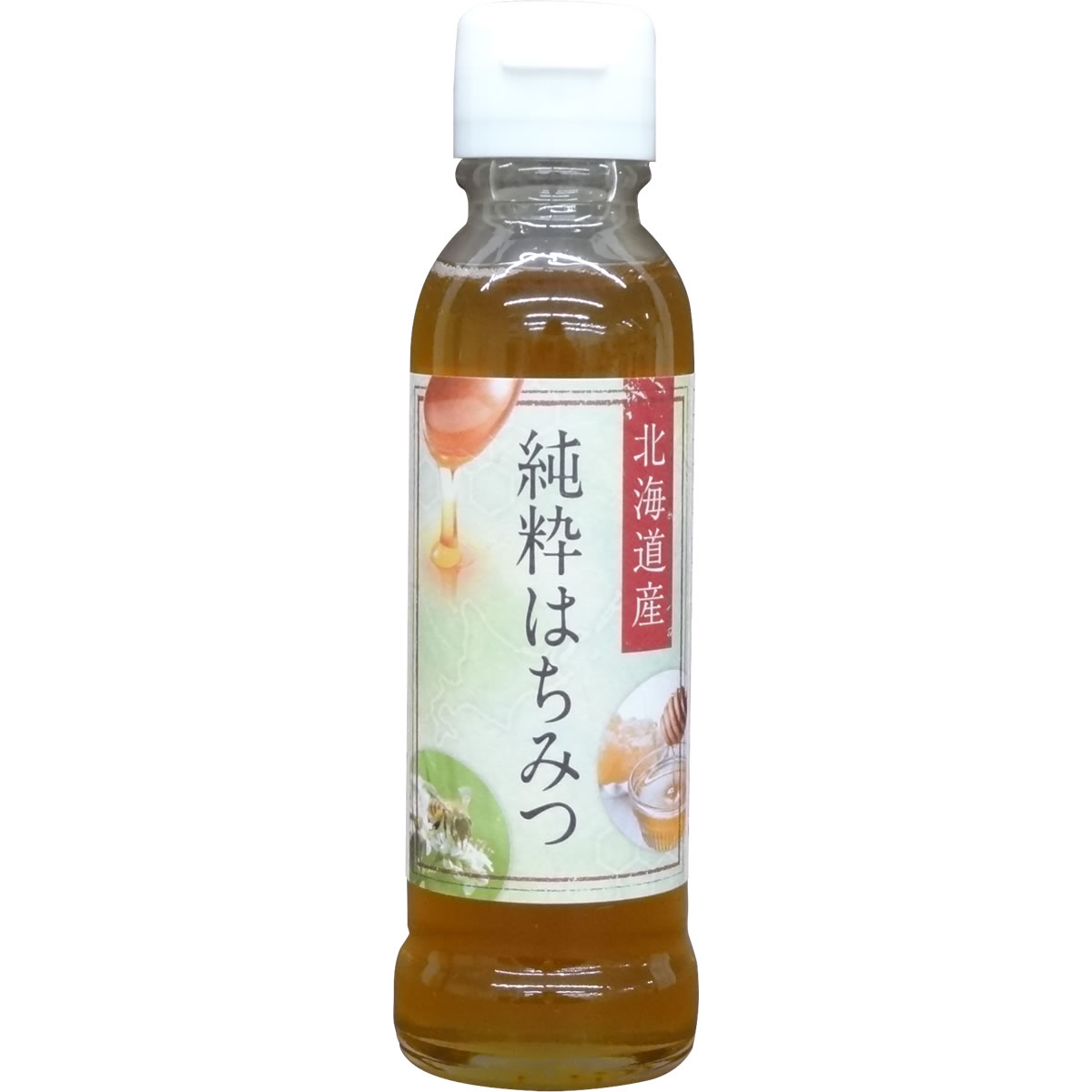 純粋はちみつ 北海道産 160g 国産 蜂蜜 ハチミツ マルミ : maru02