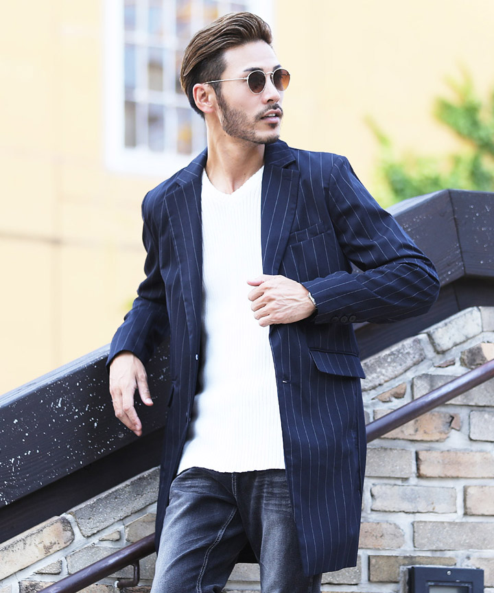 メンズファ チェスターコート メンズ アウター ロングコート スプリングコート スーツ地 ストレッチ 伸縮 カジュアル ビジネス フォーマル 春 春服 秋 秋服 送料無料 Jiggys Shop 通販 Paypayモール となってい