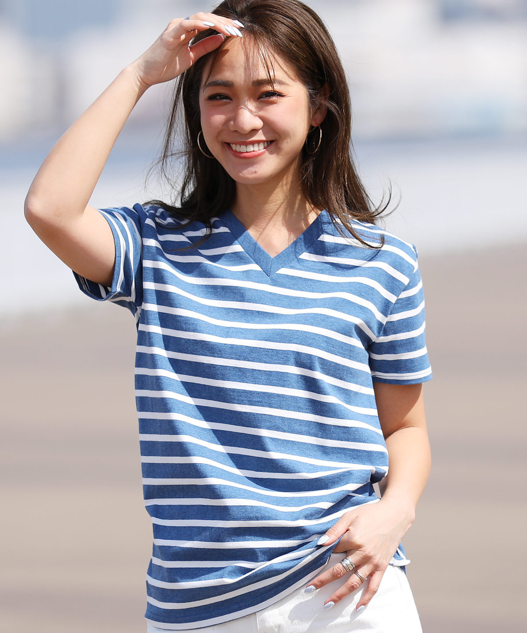 お買い得モデル Tシャツ メンズ トップス カットソー 半袖tシャツ ボーダーtシャツ ボーダー柄 ユニセックス レディース ペア サーフ系 アメカジ 夏 夏服 送料無料 Aynaelda Com