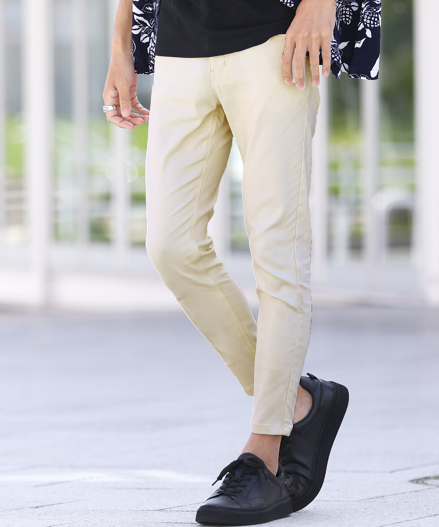 roshell（ロシェル） チノパン メンズ ボトムス 伸縮 極ラクの履き心地