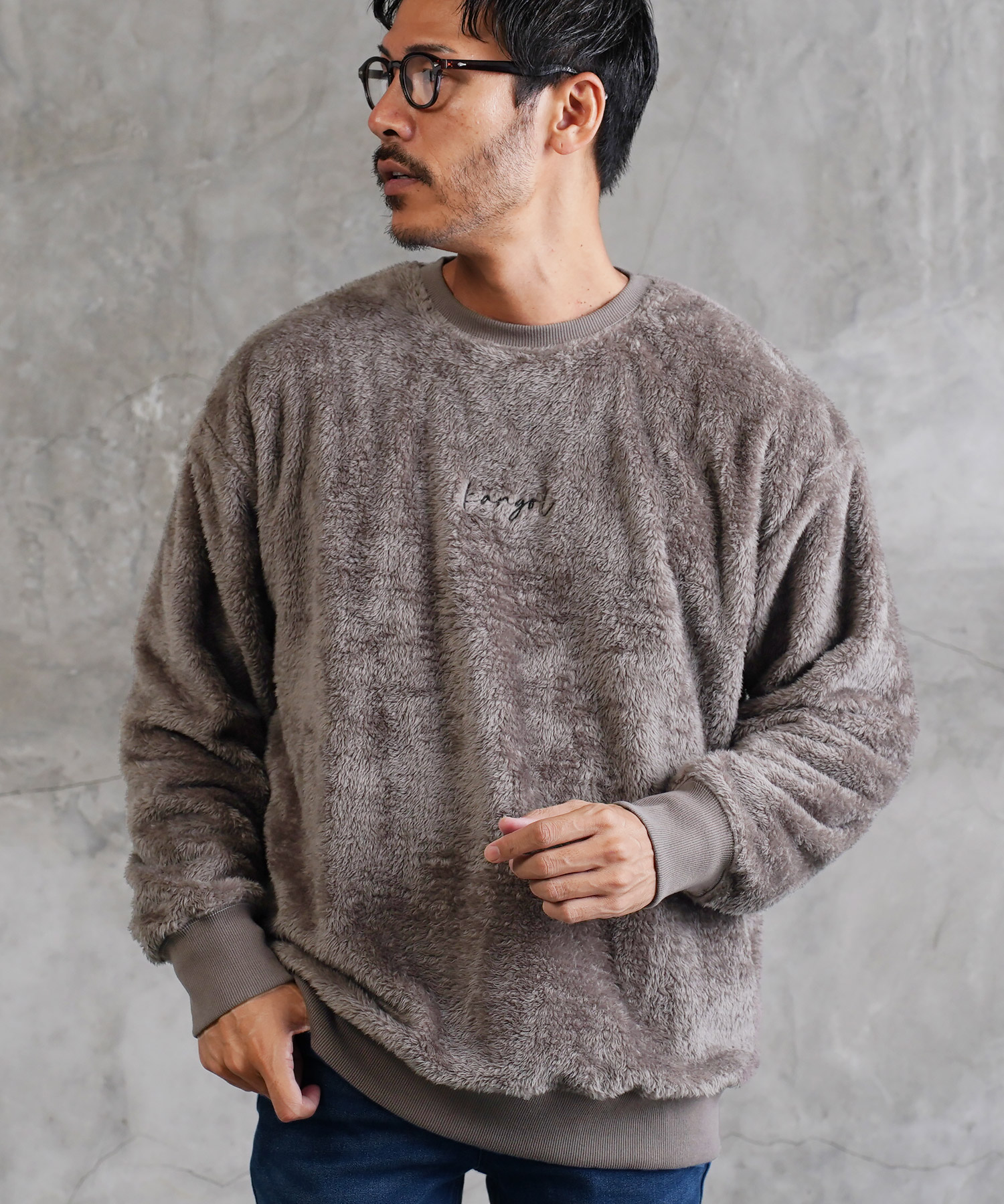 KANGOL（カンゴール） ボアトレーナー メンズ トップス もこもこ